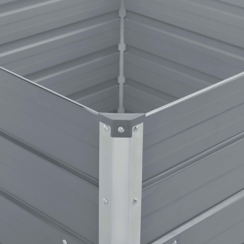Pat Înalt Straturi, 100X100X77, Oțel Galvanizat,