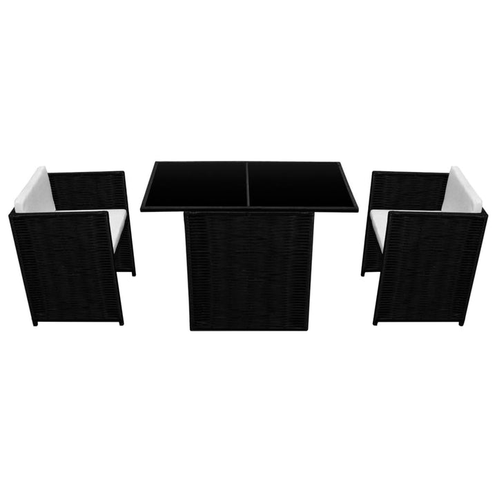 Set Bistro Cu Perne, 3 Piese, , Poliratan
