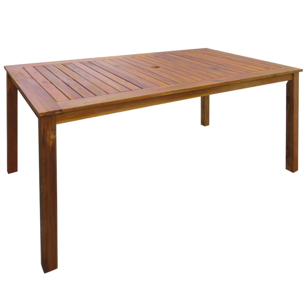 Set Mobilier De Exterior, 7 Piese, Lemn Masiv De Acacia