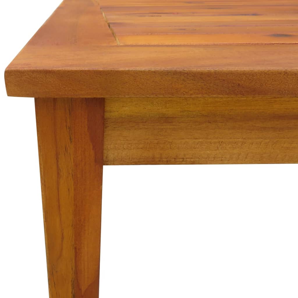 Set Mobilier De Exterior, 7 Piese, Lemn Masiv De Acacia