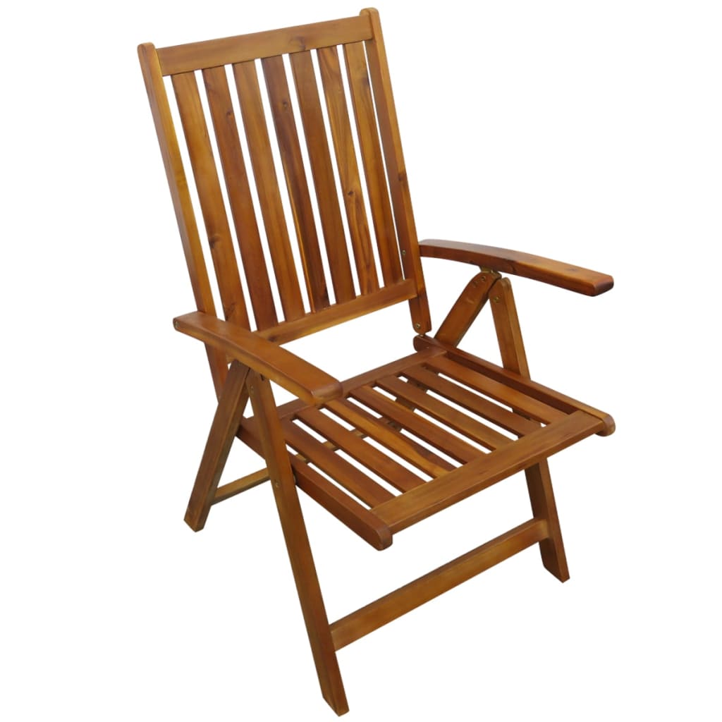 Set Mobilier De Exterior, 7 Piese, Lemn Masiv De Acacia