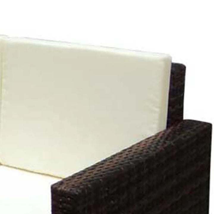 Set Mobilier De Grădină Cu Perne, 2 Piese, , Poliratan