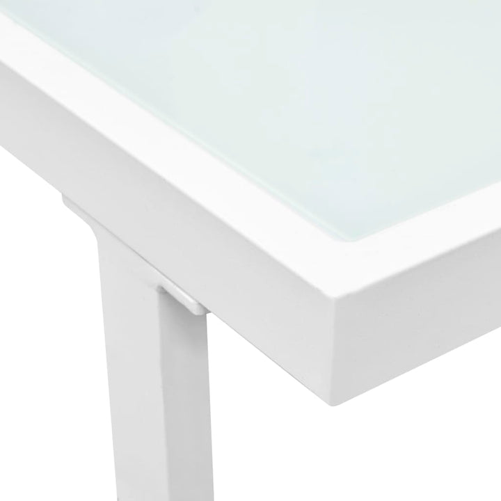 Set Mobilier Grădină, 5 Piese, Negru, Textilenă Și Aluminiu
