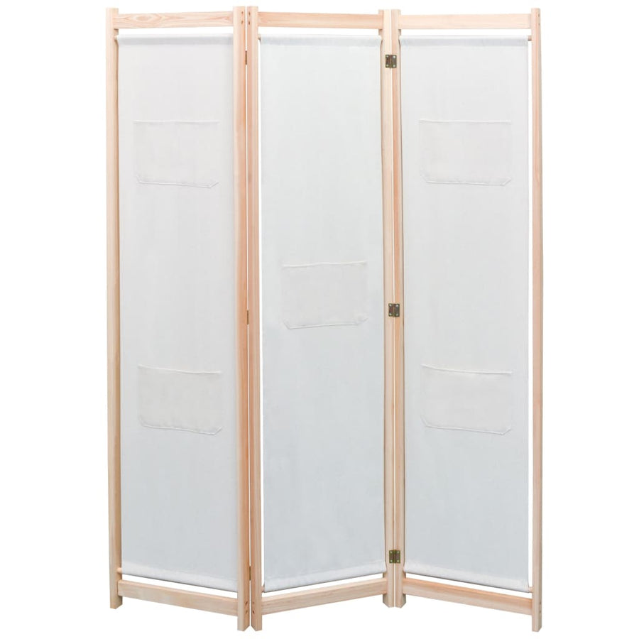Paravan De Cameră Cu 3 Panouri, , 120X170X4 Cm, Textil