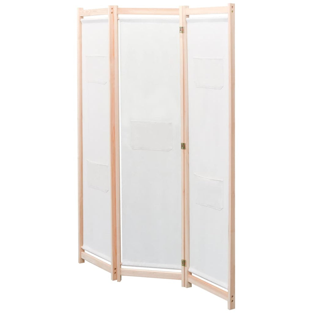Paravan De Cameră Cu 3 Panouri, , 120X170X4 Cm, Textil