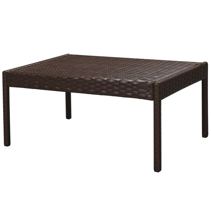Set Mobilier De Grădină Cu Perne, 6 Piese, , Poliratan