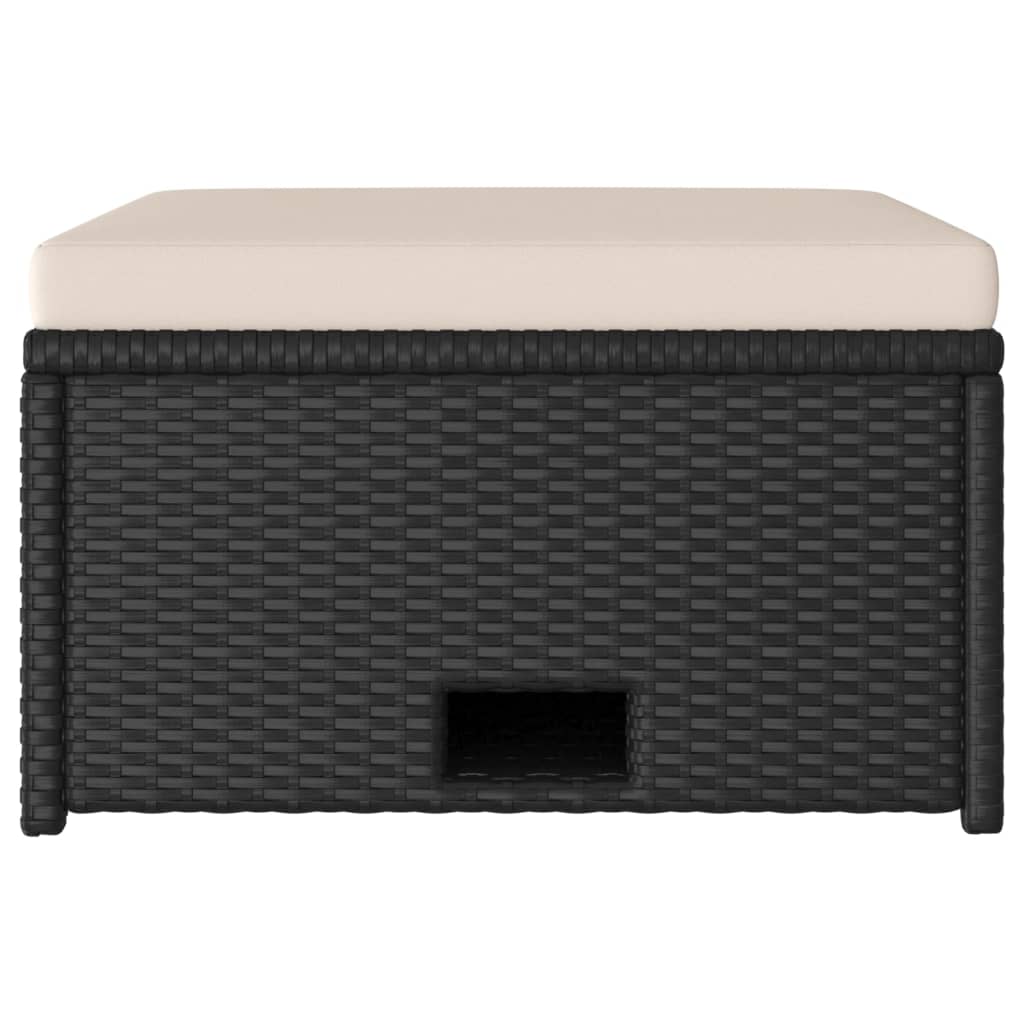 Set Mobilier De Grădină Cu Perne, 4 Piese, , Poliratan