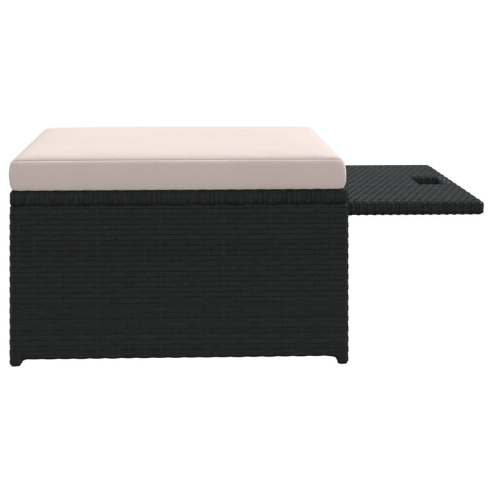 Set Mobilier De Grădină Cu Perne, 4 Piese, , Poliratan