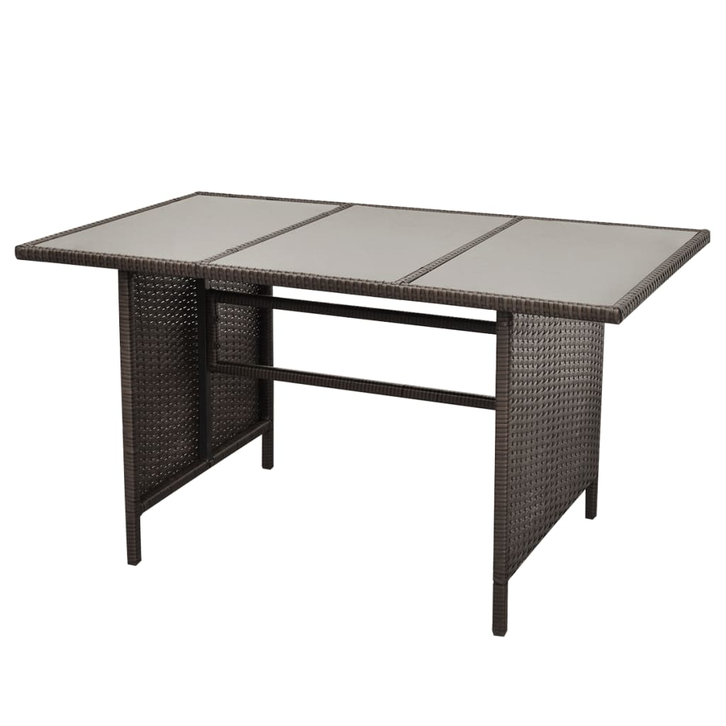 Set Mobilier De Grădină Cu Perne, 4 Piese, , Poliratan