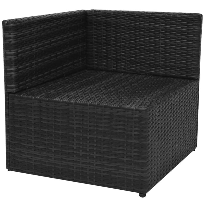 Set Mobilier De Grădină Cu Perne, 5 Piese, , Poliratan