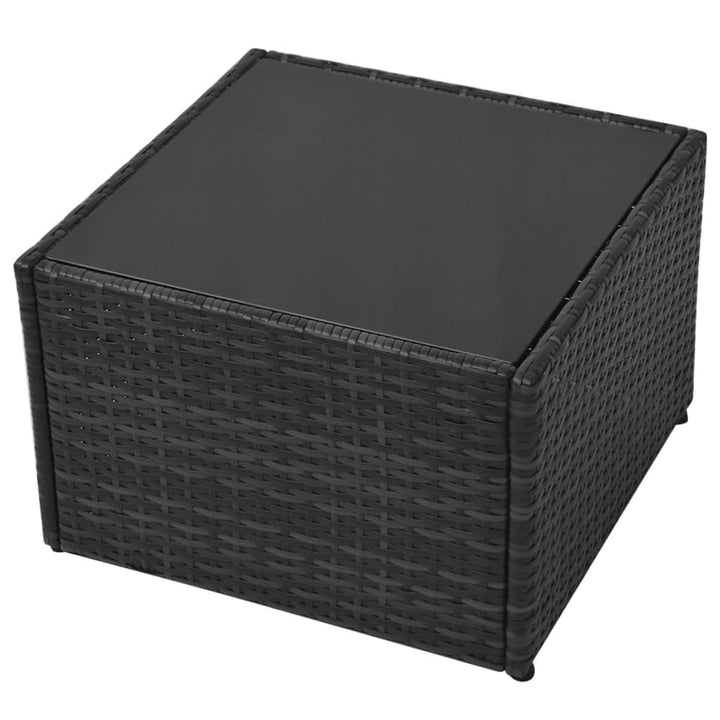 Set Mobilier De Grădină Cu Perne, 5 Piese, , Poliratan