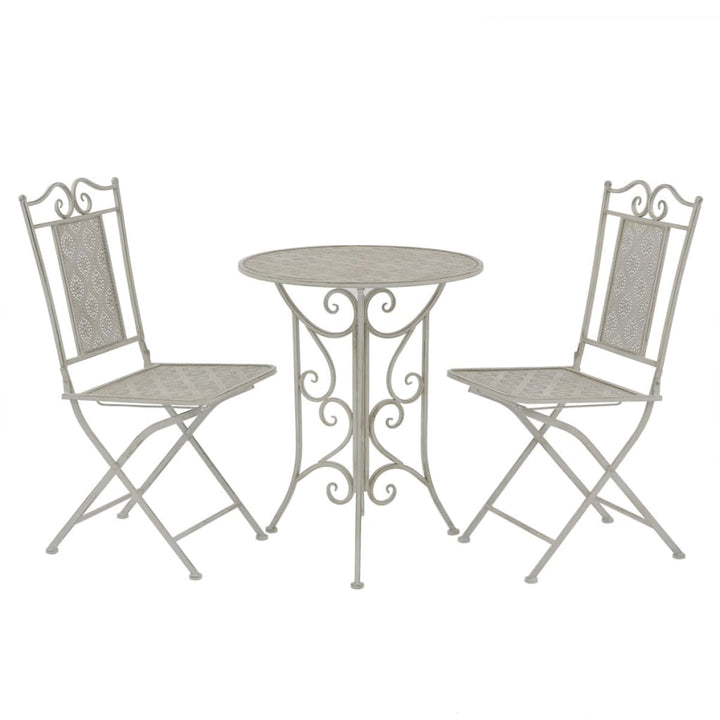 Set Mobilier Bistro, 3 Piese, , Oțel