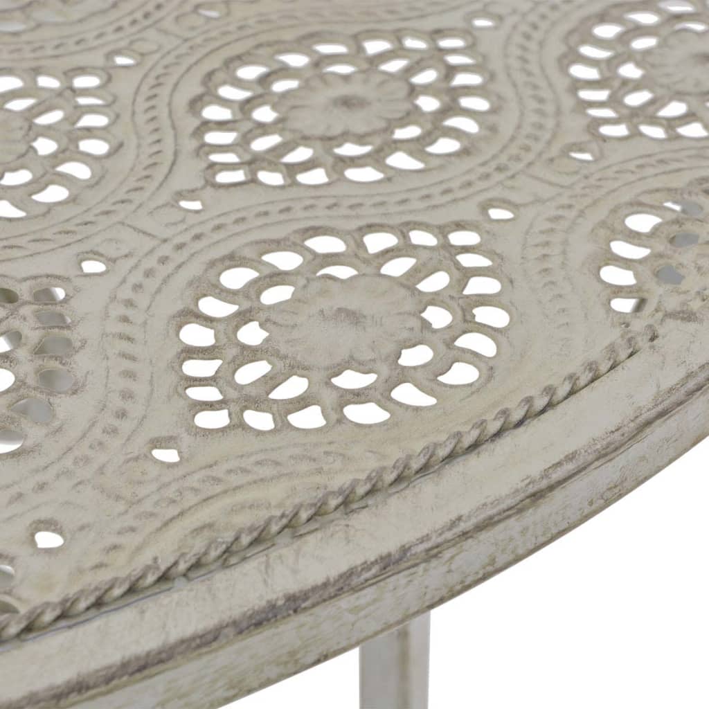 Set Mobilier Bistro, 3 Piese, , Oțel