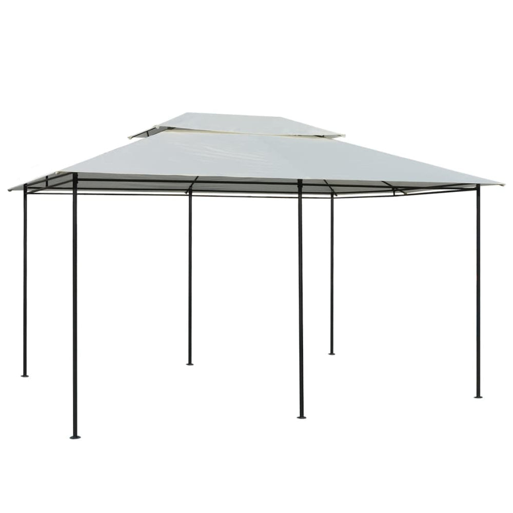 Cort De Grădină Cu Perdele 4 X 3 M, Alb