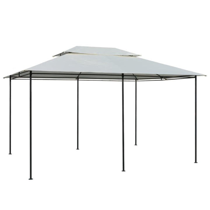 Cort De Grădină Cu Perdele 4 X 3 M, Alb