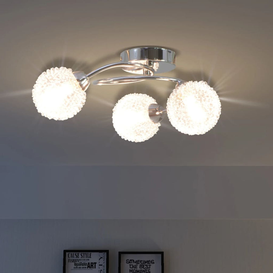 Lampă De Plafon Cu 3 Becuri Led G9 120 W