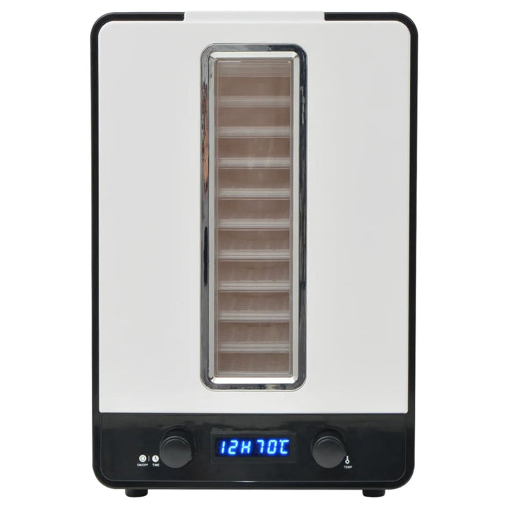 Deshidrator De Alimente Cu 10 Tăvi, 550 W, Alb