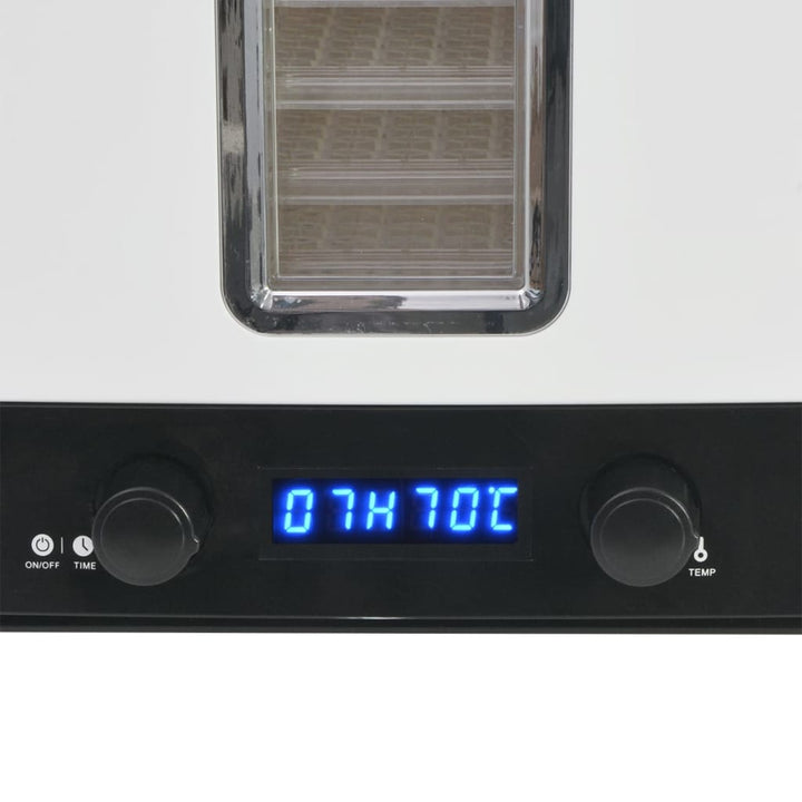 Deshidrator De Alimente Cu 10 Tăvi, 550 W, Alb
