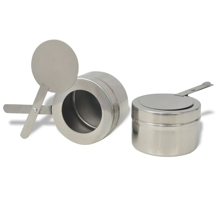 Set Vase Încălzire Mâncare, 3 Piese, Oțel Inoxidabil
