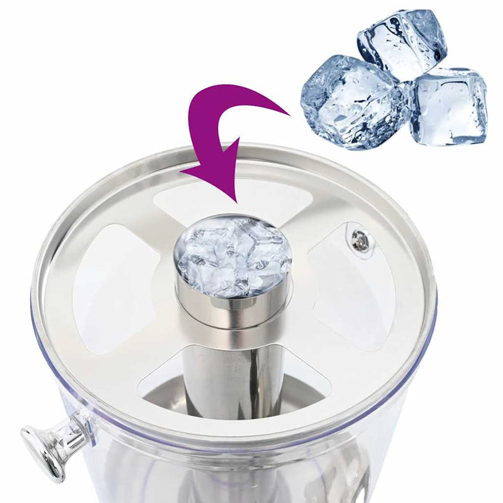 Dozator De Suc Din Oțel Inoxidabil, 8L