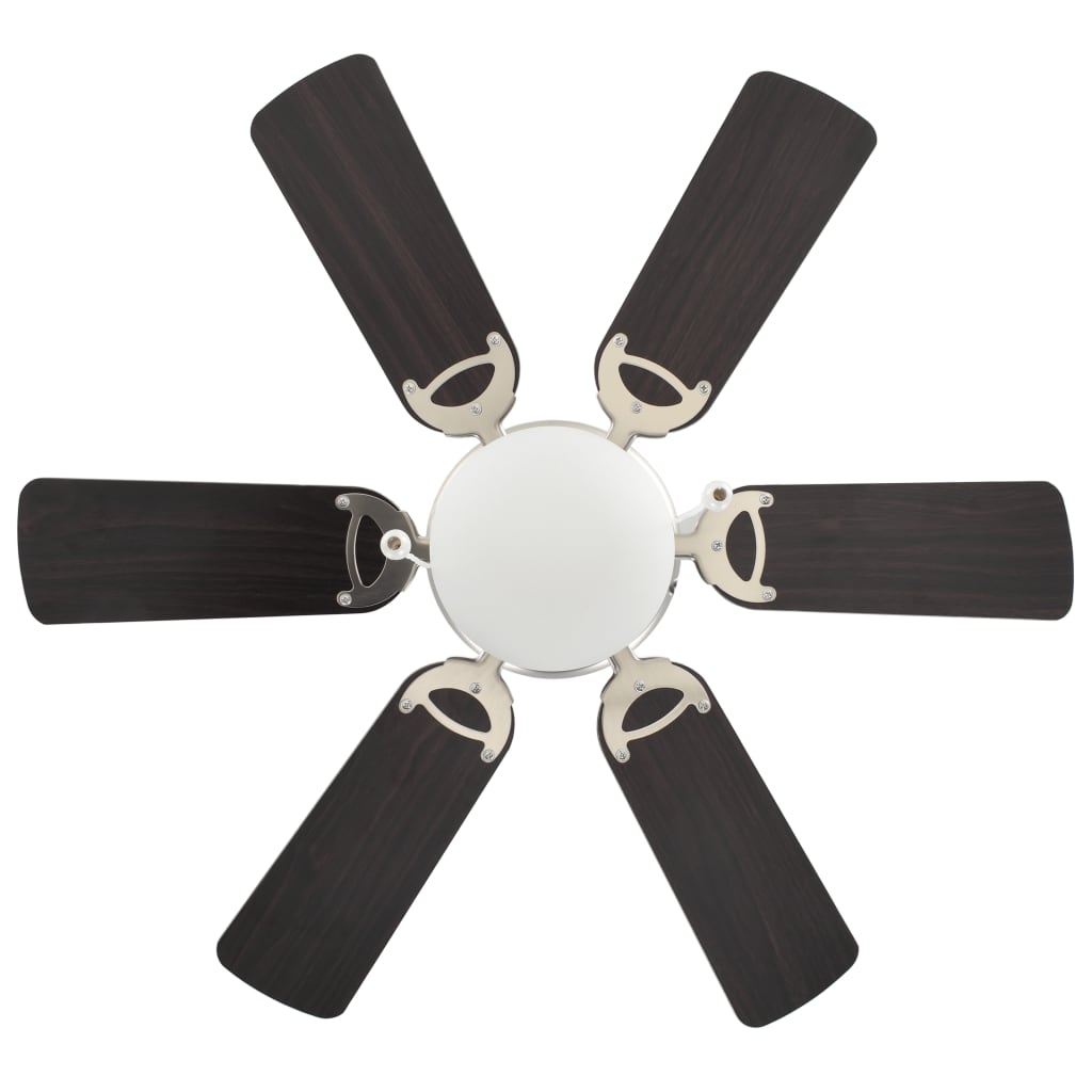 Ventilator Tavan Decorativ Cu Iluminare, 82 Cm,