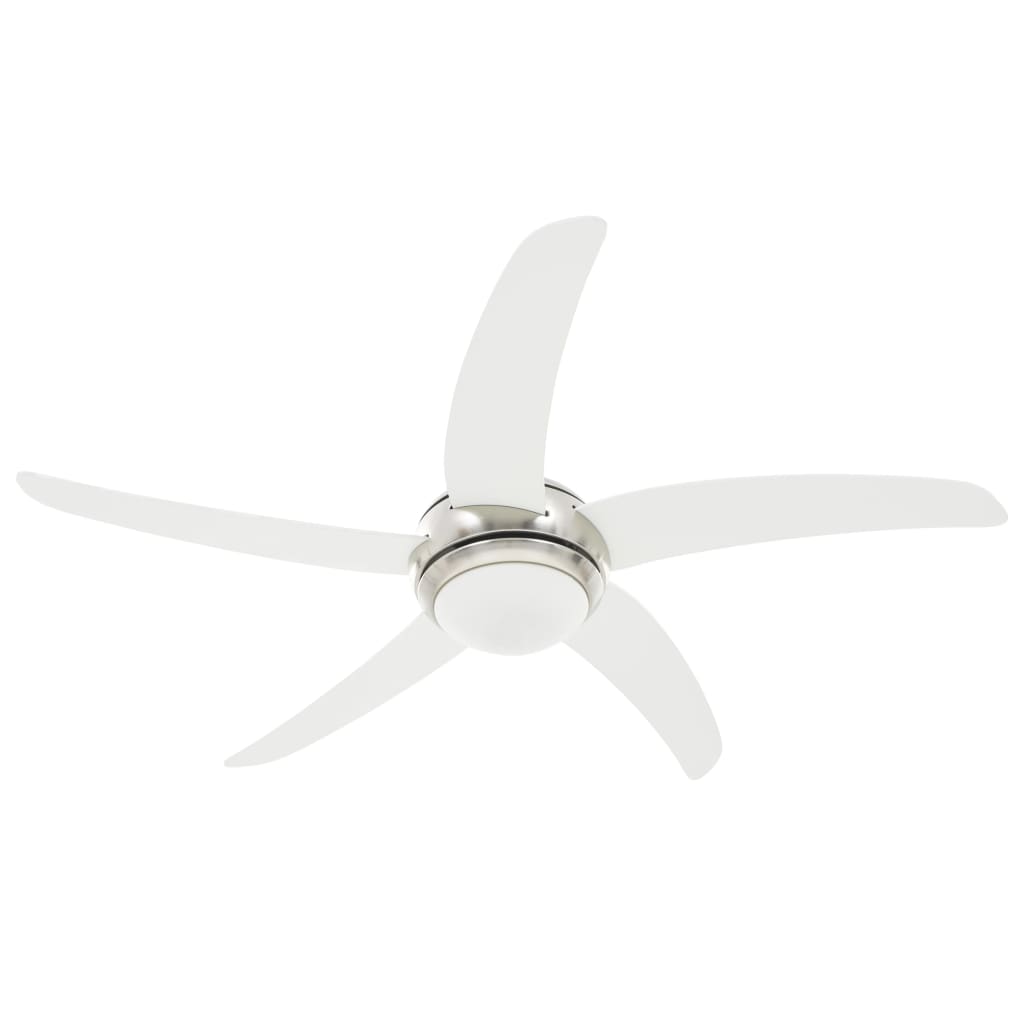 Ventilator Tavan Decorativ Cu Iluminare, 128 Cm,