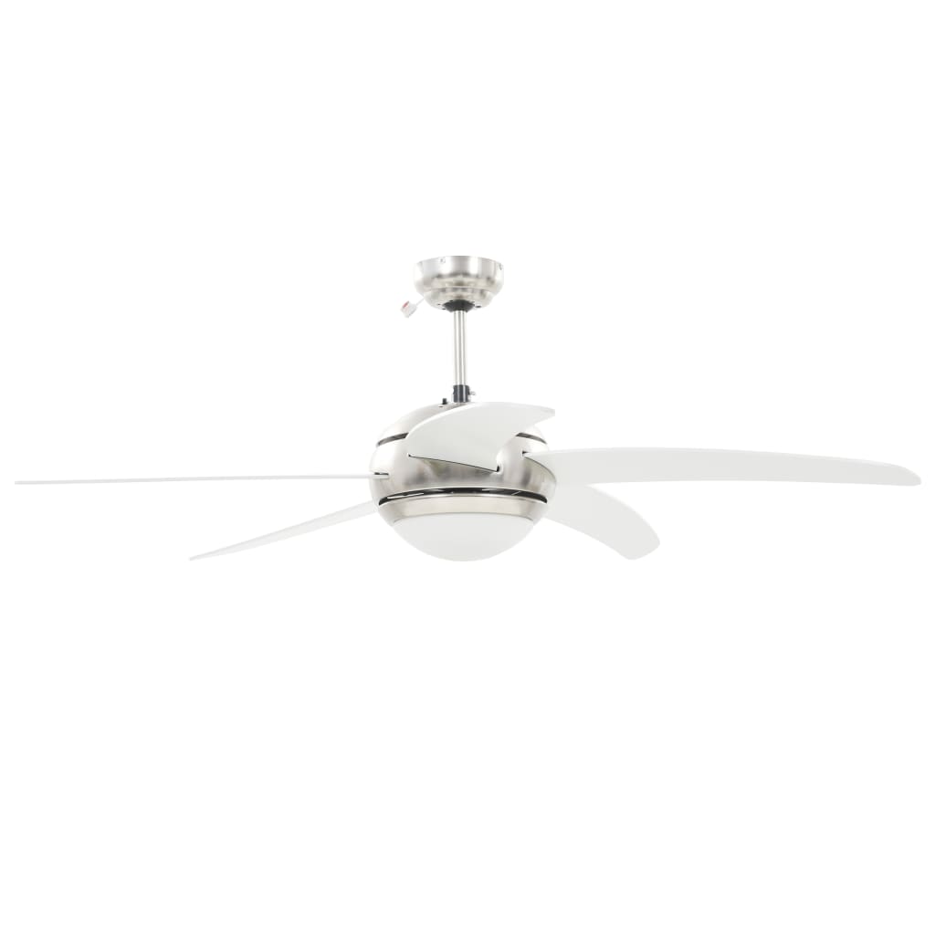 Ventilator Tavan Decorativ Cu Iluminare, 128 Cm,