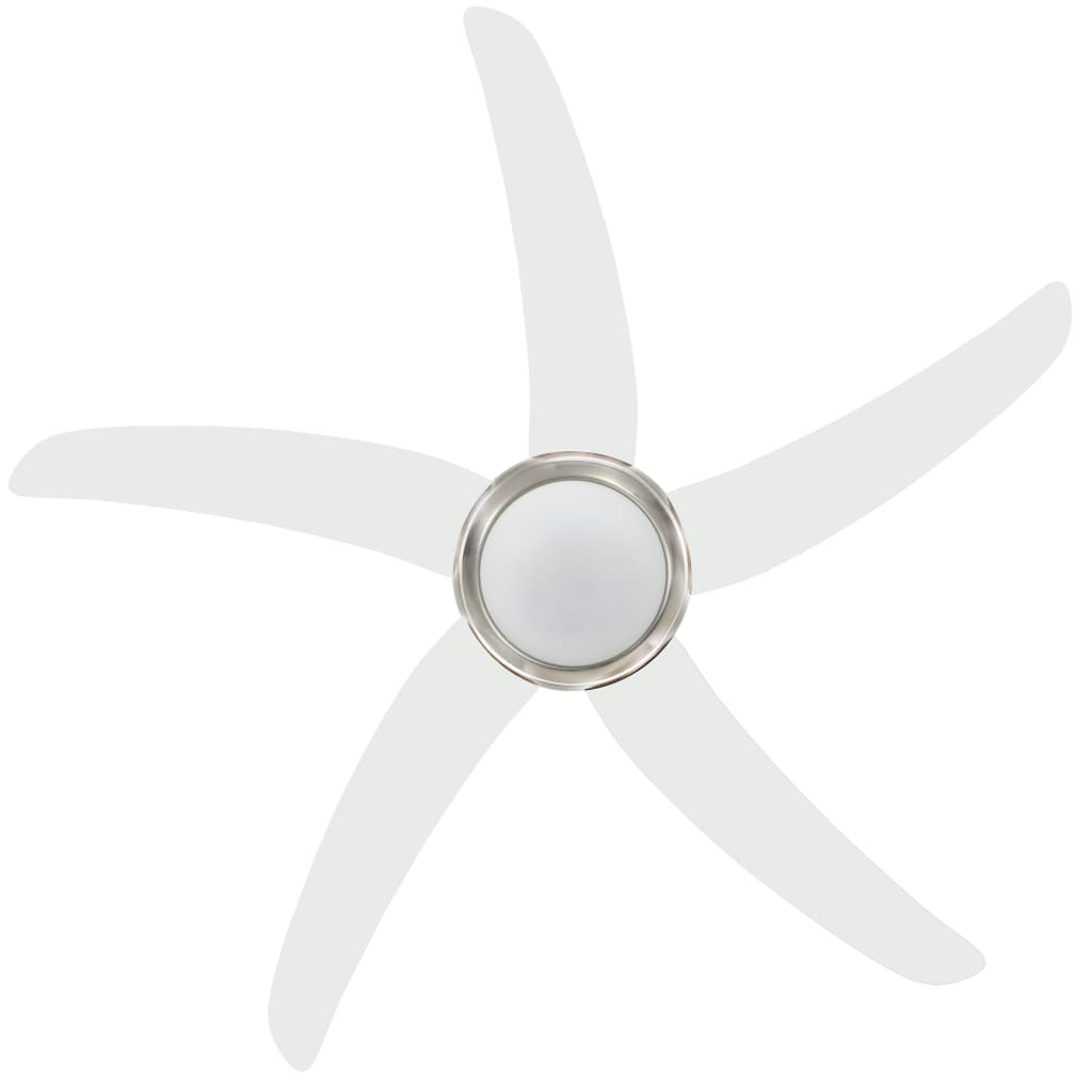 Ventilator Tavan Decorativ Cu Iluminare, 128 Cm,