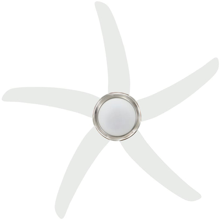 Ventilator Tavan Decorativ Cu Iluminare, 128 Cm,