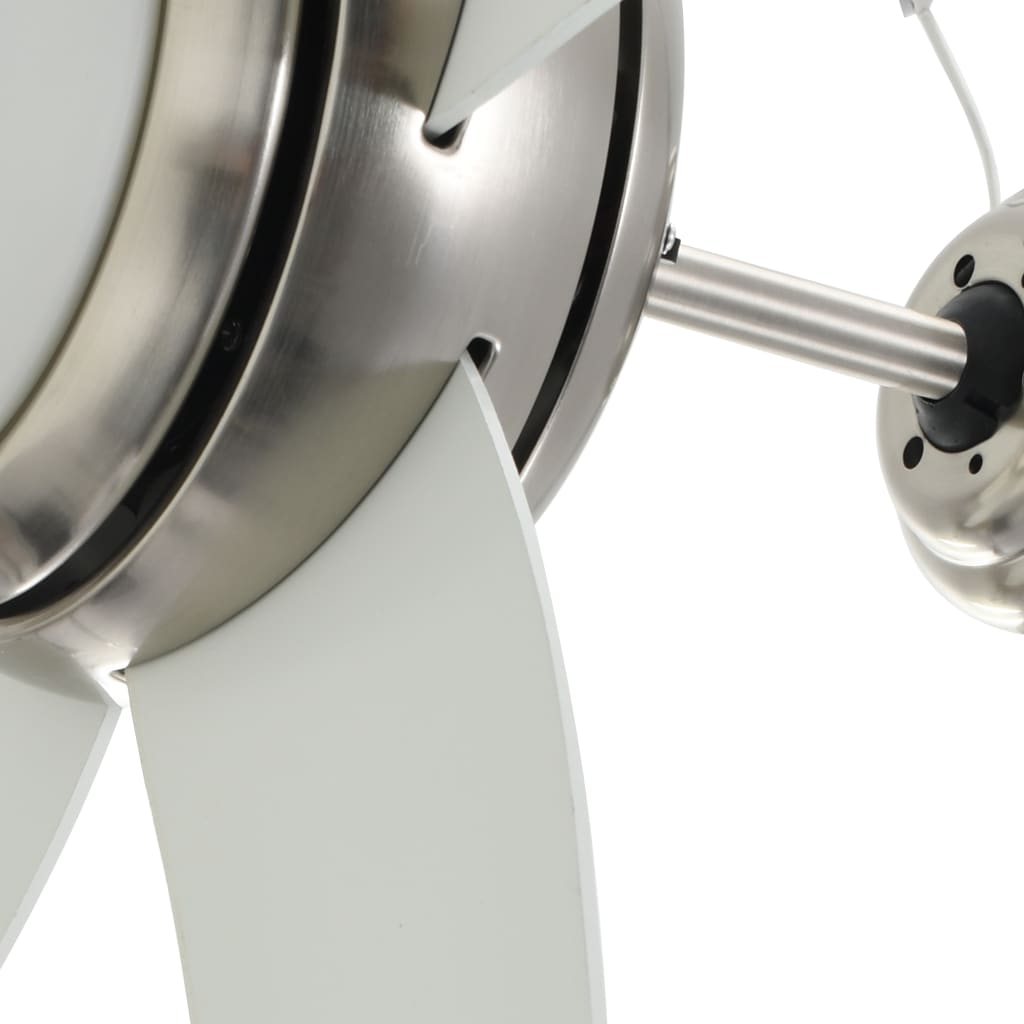 Ventilator Tavan Decorativ Cu Iluminare, 128 Cm,