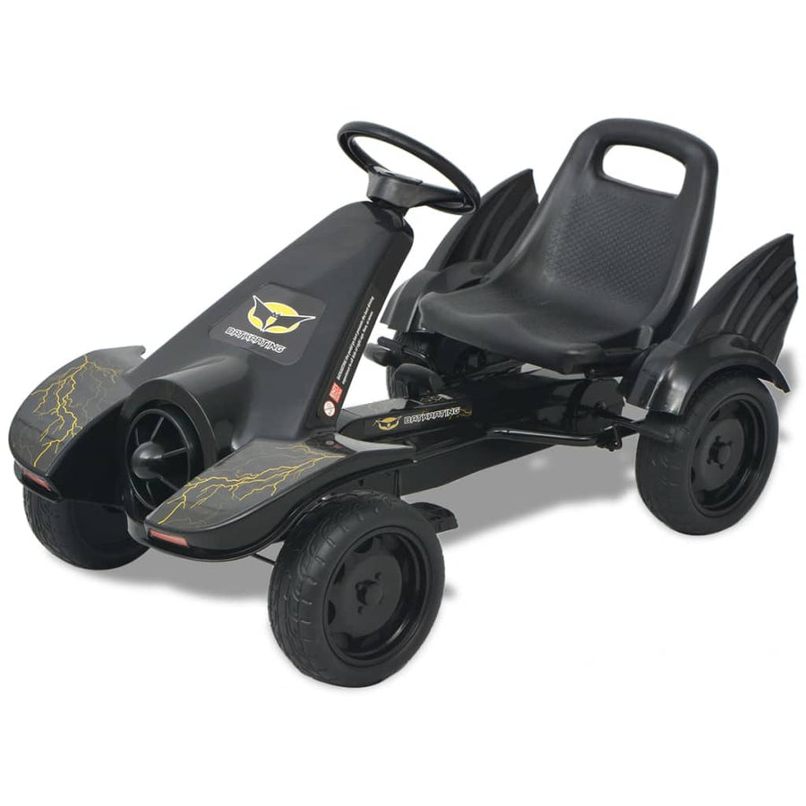 Mașinuță Kart Cu Șezut Reglabil Neagră