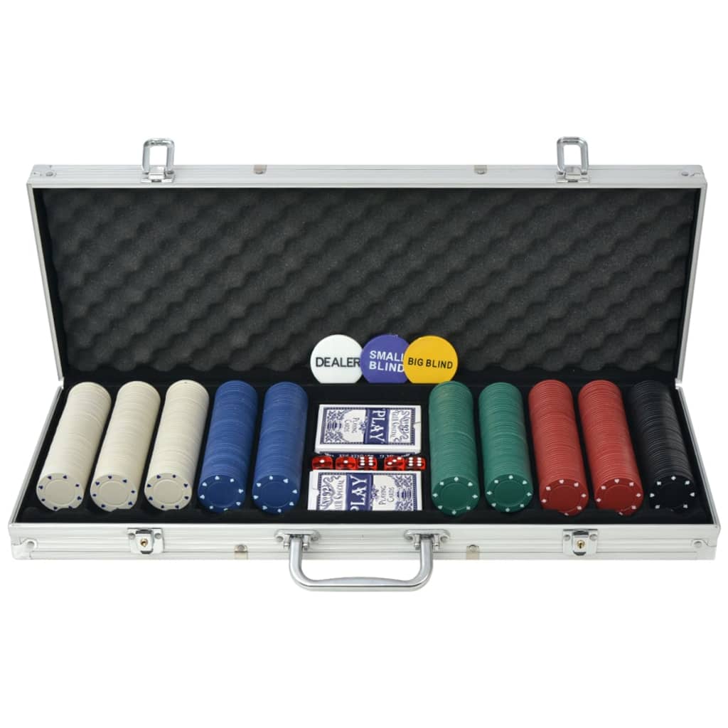 Set De Poker Cu 1000 De Jetoane Din Aluminiu