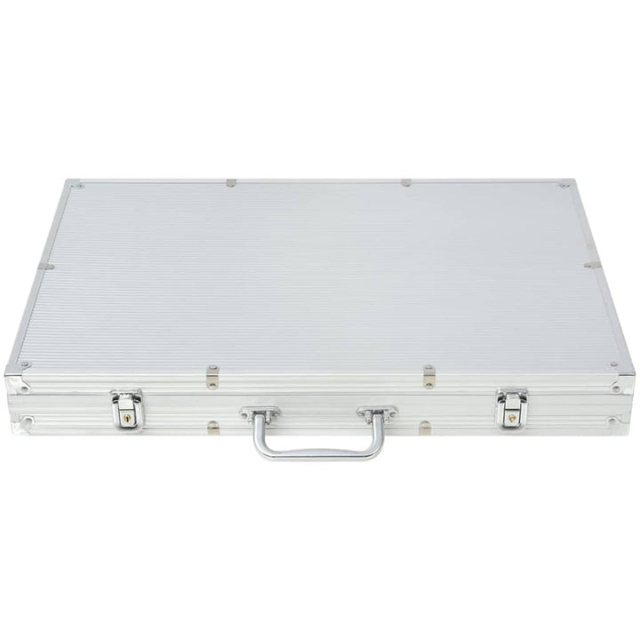 Set De Poker Cu 1000 De Jetoane Cu Laser Din Aluminiu