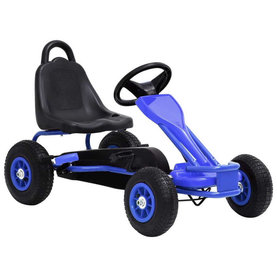 Mașinuță Kart Cu Pedale Și Roți Pneumatice,