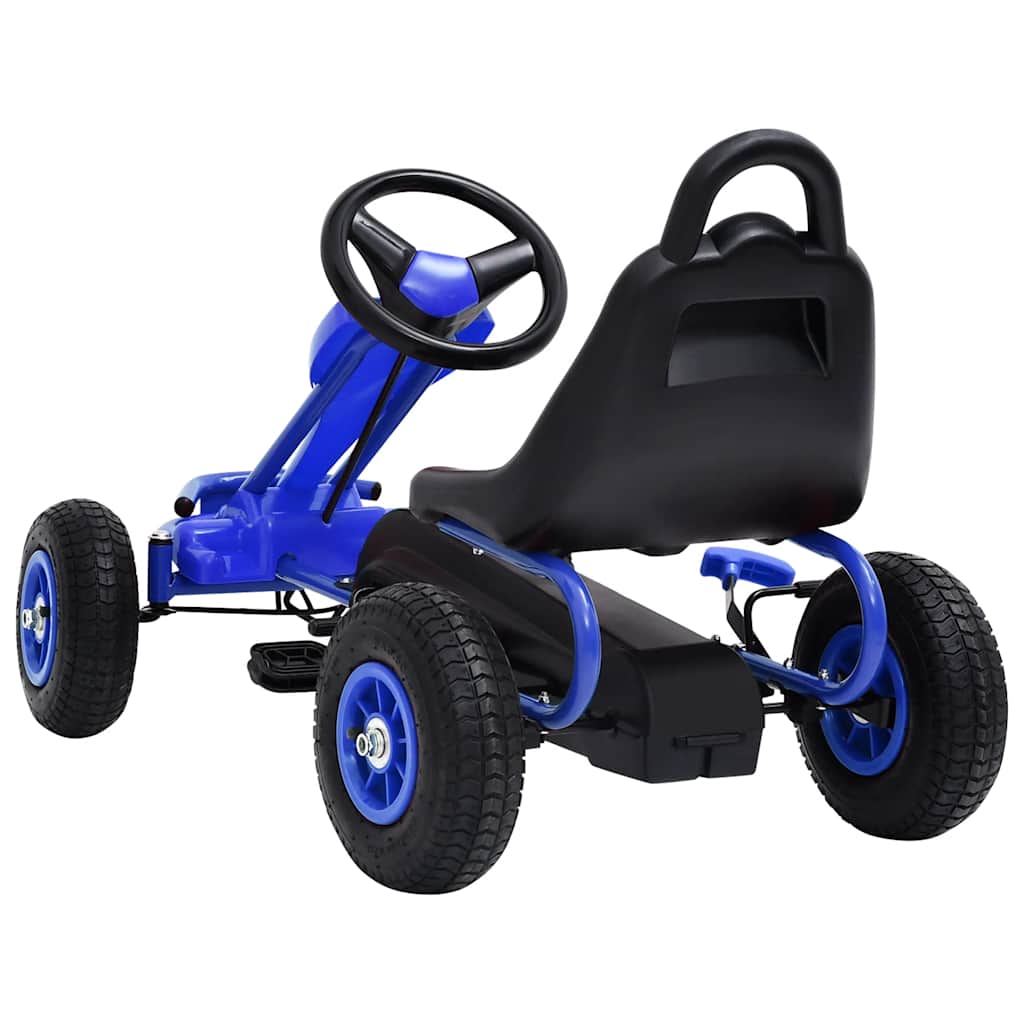 Mașinuță Kart Cu Pedale Și Roți Pneumatice,