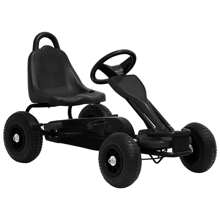 Mașinuță Kart Cu Pedale Și Roți Pneumatice,