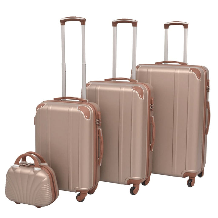 Set De Valize Carcasă Tare, , 4 Buc.