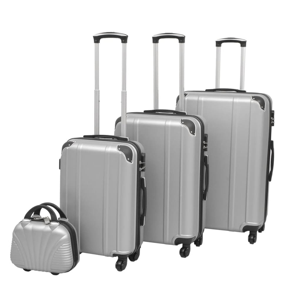 Set De Valize Carcasă Tare, , 4 Buc.