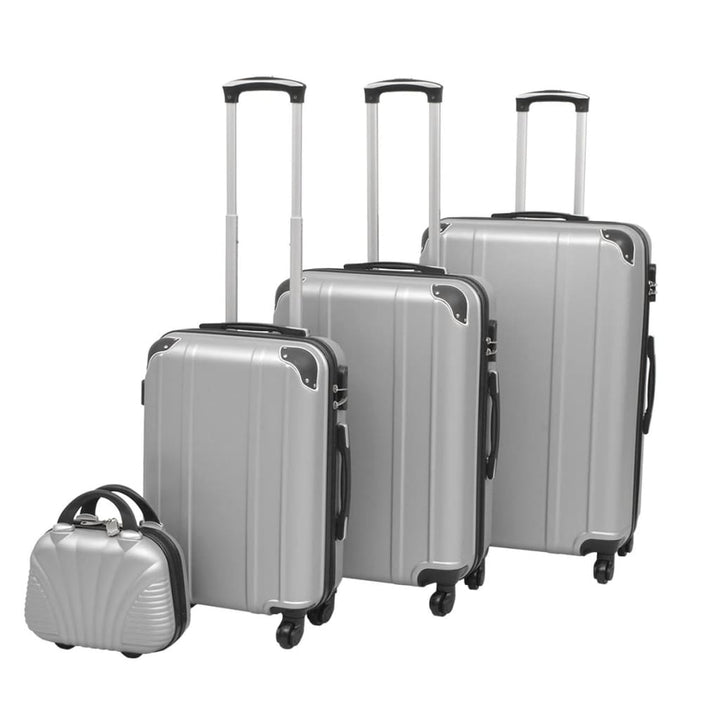 Set De Valize Carcasă Tare, , 4 Buc.