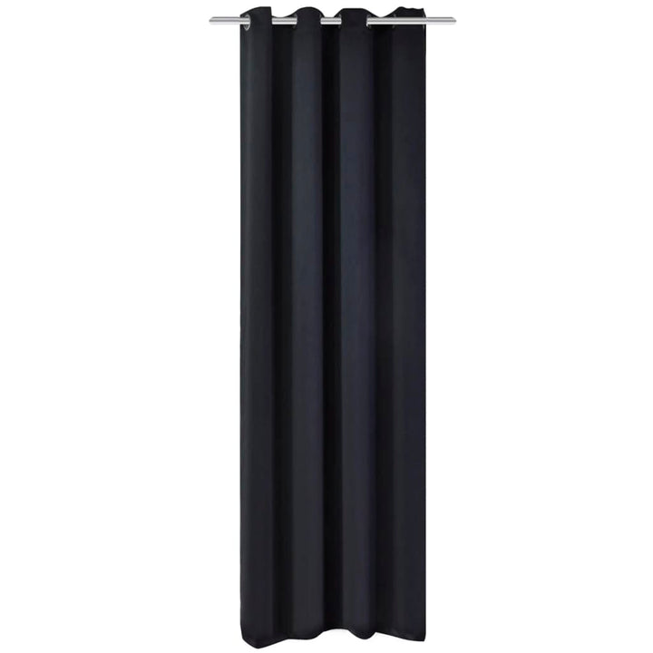 Draperii Opace Cu Inele Metalice, 2 Buc., ,