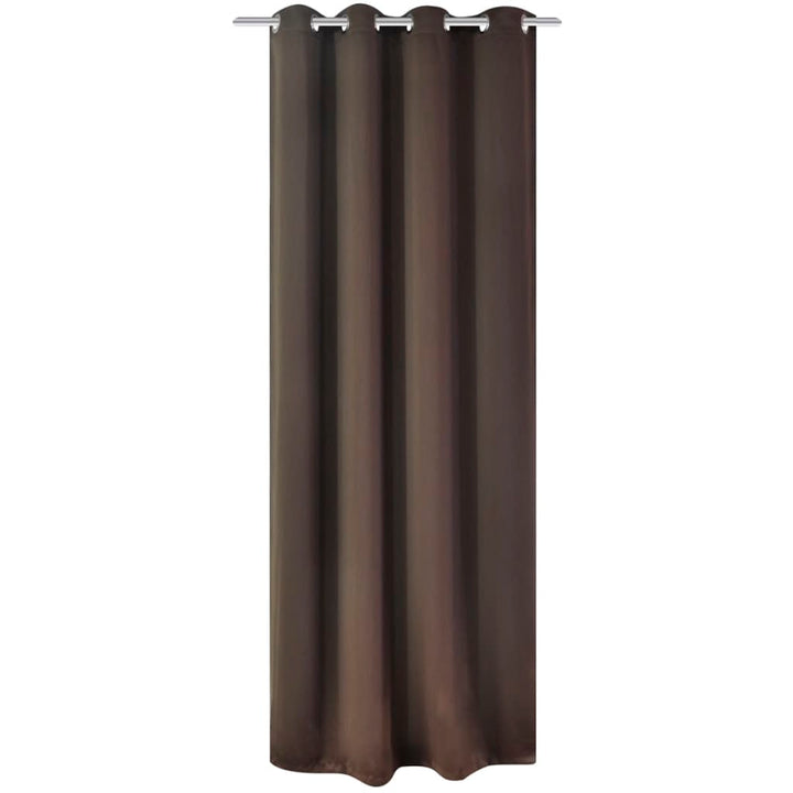 Draperii Opace Cu Inele Metalice, 2 Buc., ,