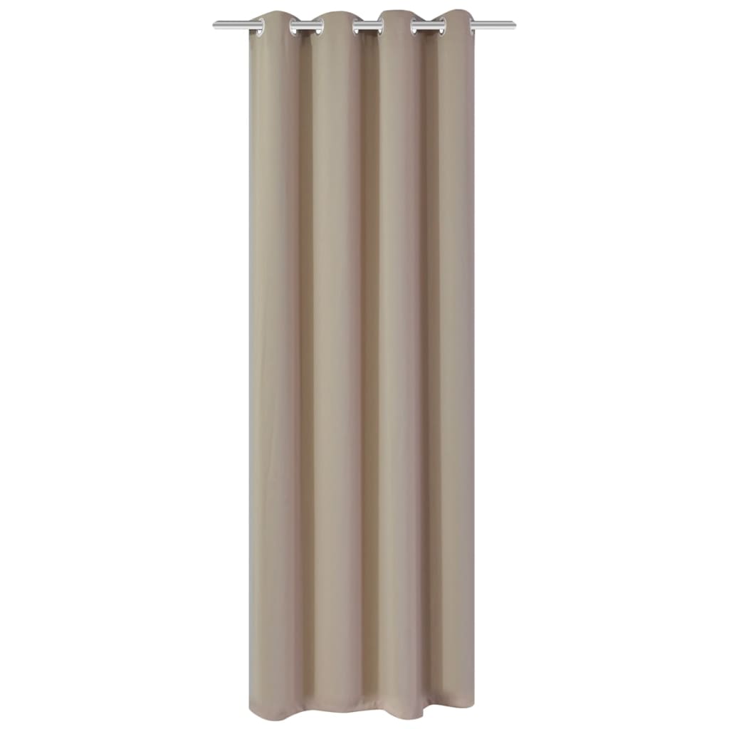 Draperii Opace Cu Inele Metalice, 2 Buc., ,