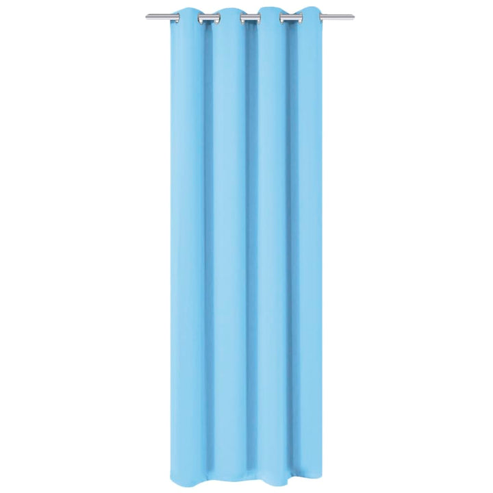 Draperii Opace Cu Inele Metalice, 2 Buc., ,