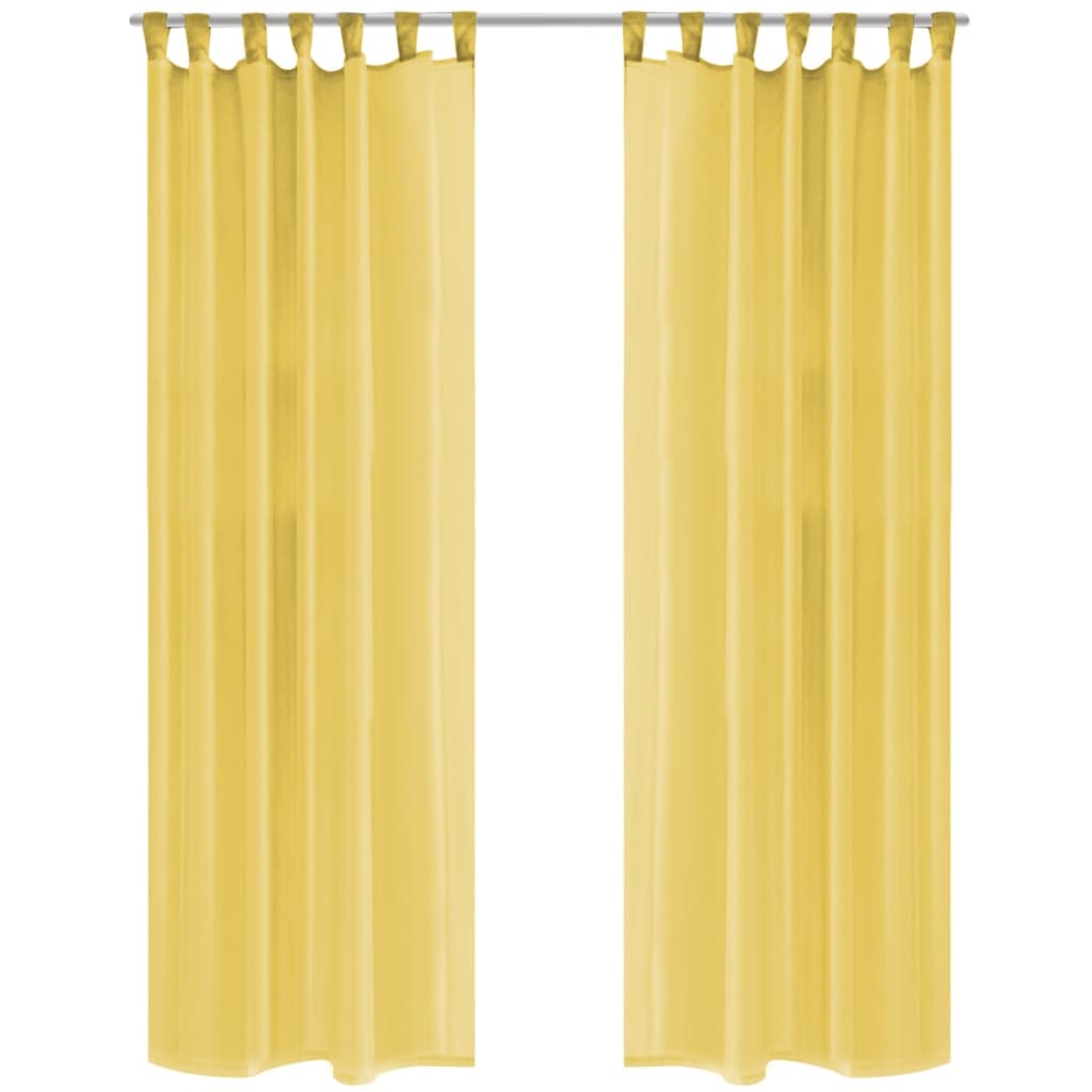 Perdea Transparentă, 2 Buc., , Măr