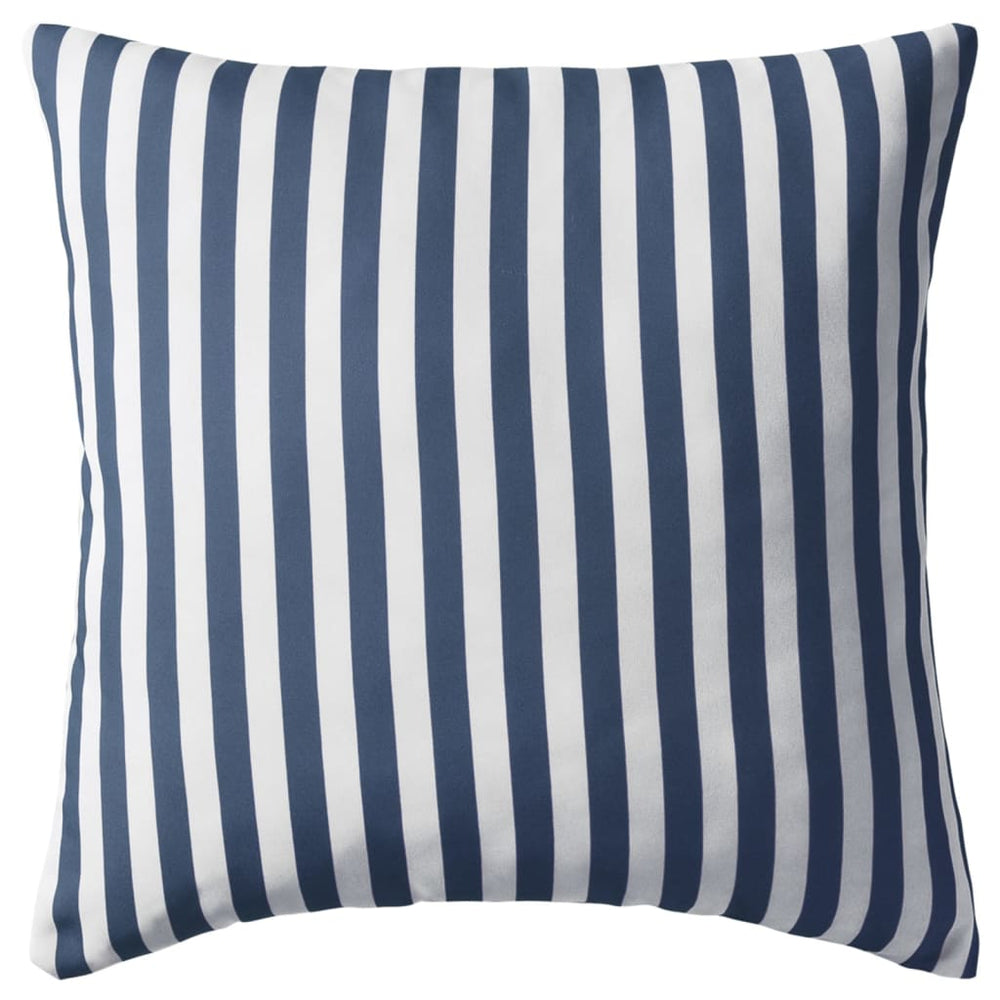 Perne De Exterior, 2 Buc., Imprimeu Dungi, , Bleumarin