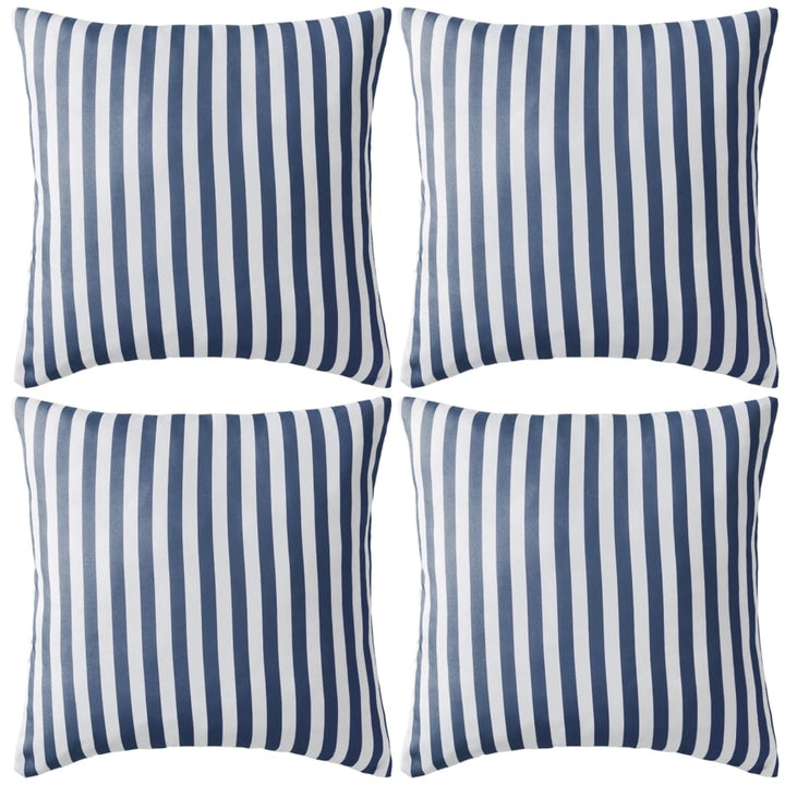 Perne De Exterior, 2 Buc., Imprimeu Dungi, , Bleumarin