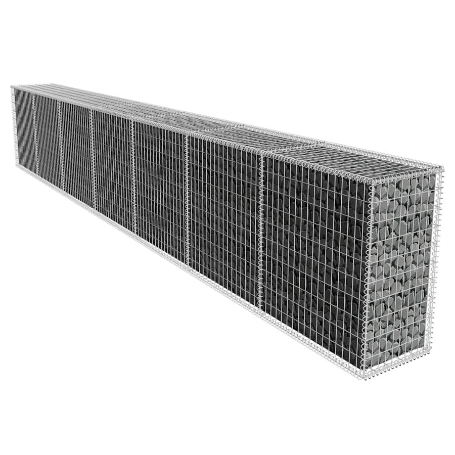 Perete Gabion Cu Capac, , Oțel Galvanizat