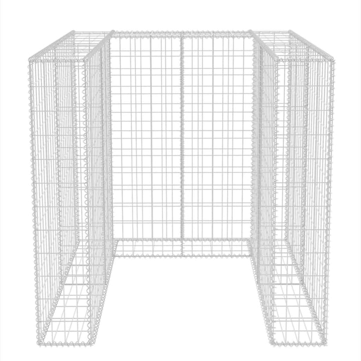 Gabion Unic Îngrădire Pubelă, Oțel,