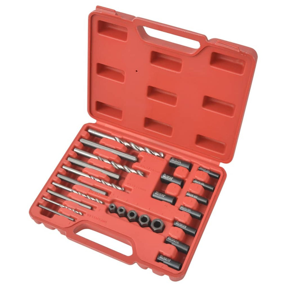 Set Extractor Șuruburi, Oțel, 25 De Piese