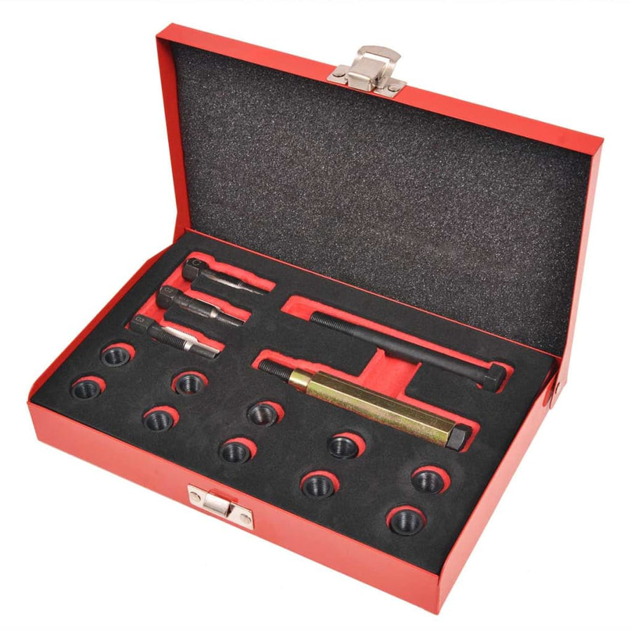Set Reparații Filet Bujii 15 Piese M10 X 1,0 Mm